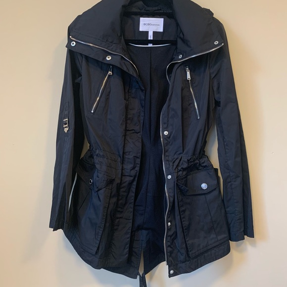 BCBGeneration Hidden Hooded Anorak Coat - Picture 3 of 8